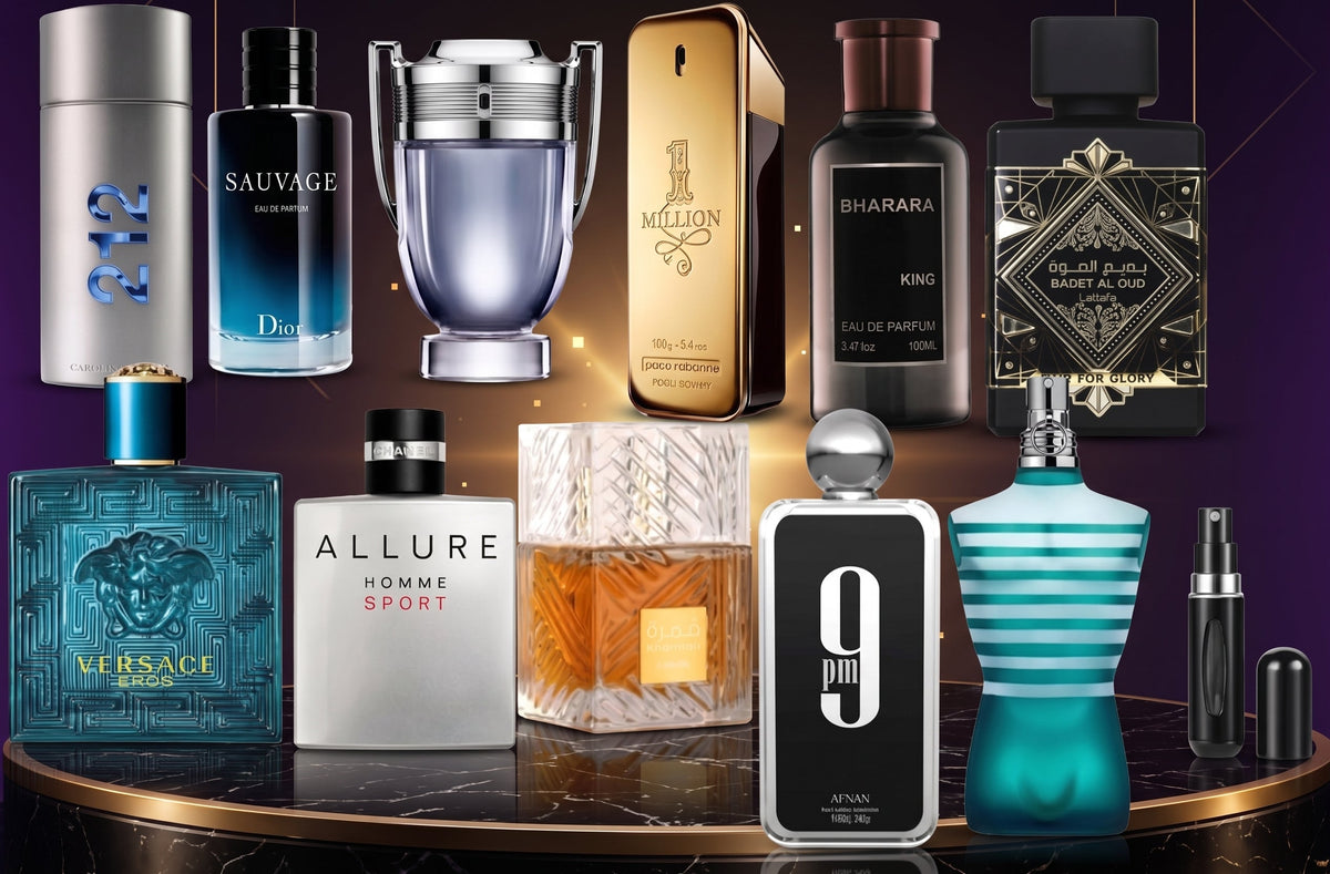 Perfumes disponibles para elegir en combo de 3 para hombre